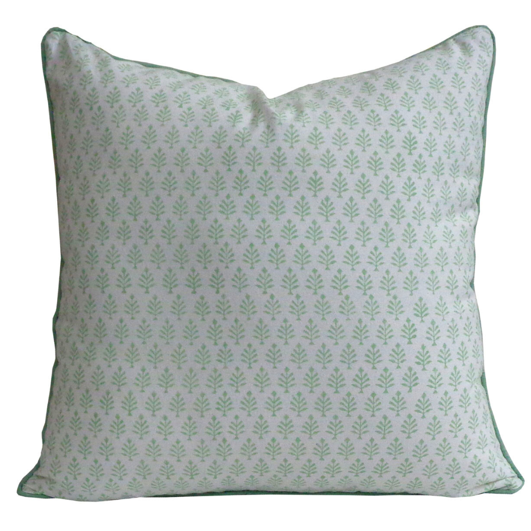 Pastel Green Pillow Cover