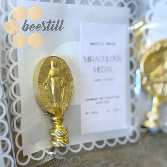 Blessed Mother Lamp Finial