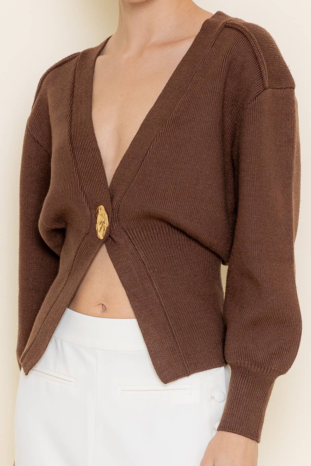 Naomi Gold Detail Cardigan