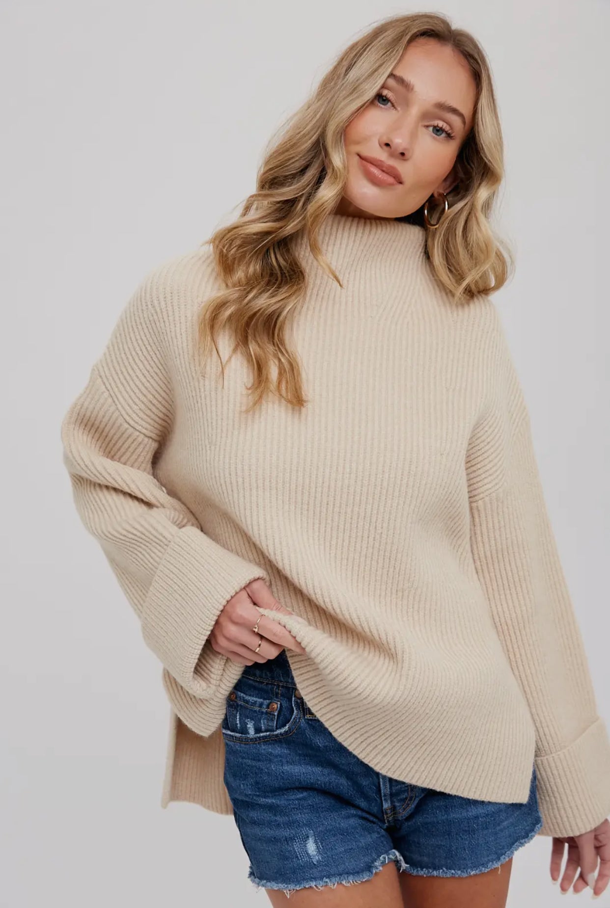 Holly Funnel Neck Sweater