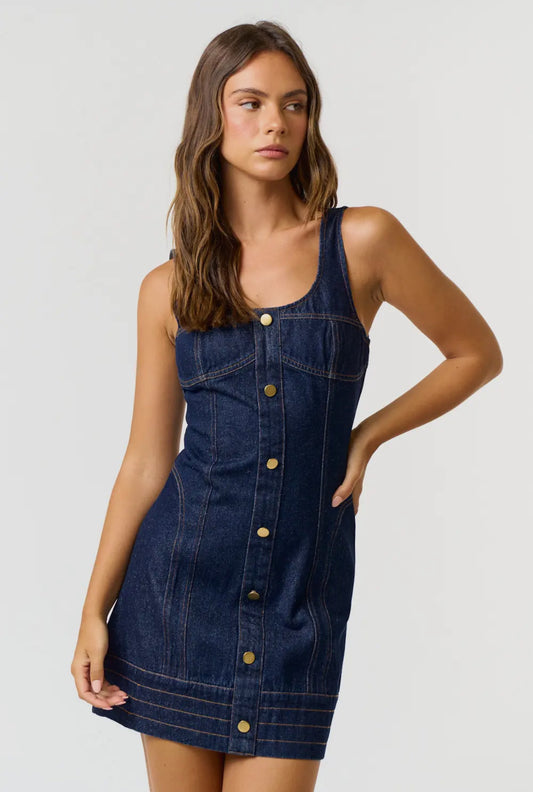 Ariana Denim Dress