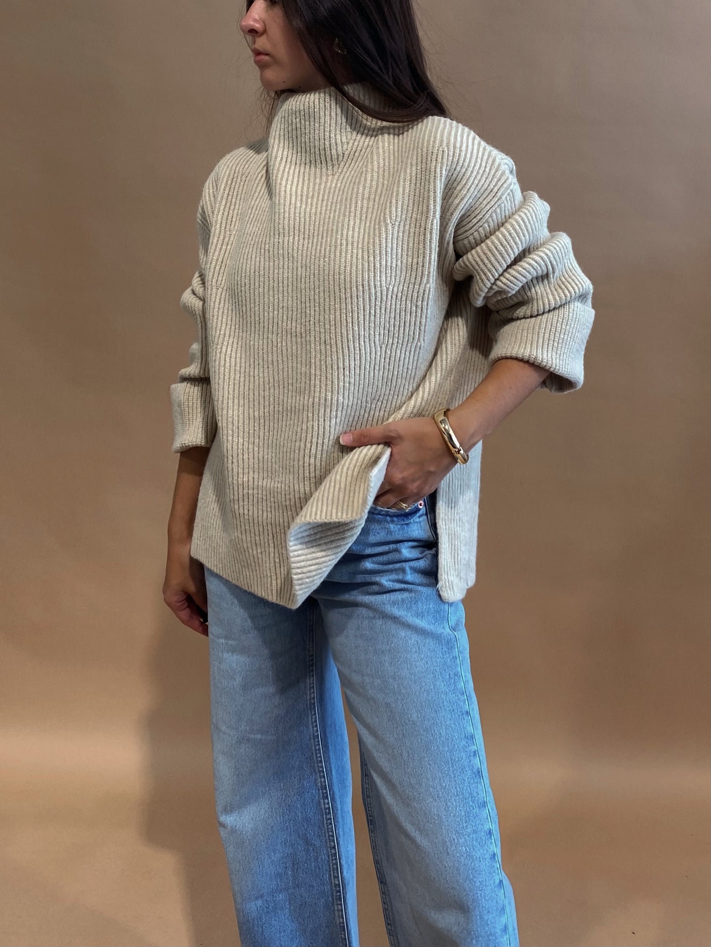 Holly Funnel Neck Sweater