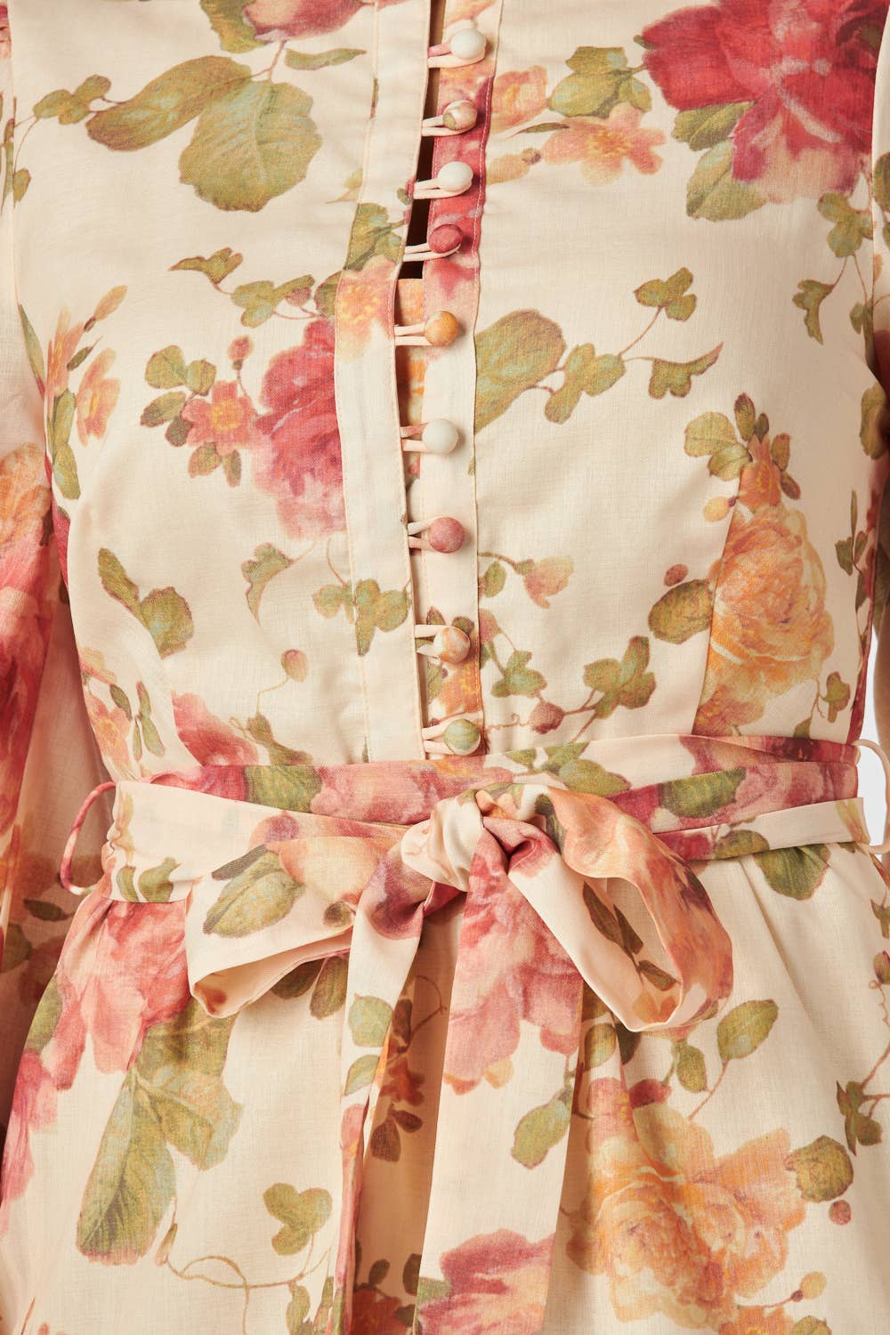 Floral Fall Mini Dress